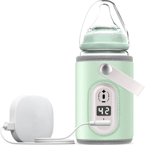 1 Chauffe-biberon USB, portable, chauffage doux, sac de transport, pour voyage (1/5)