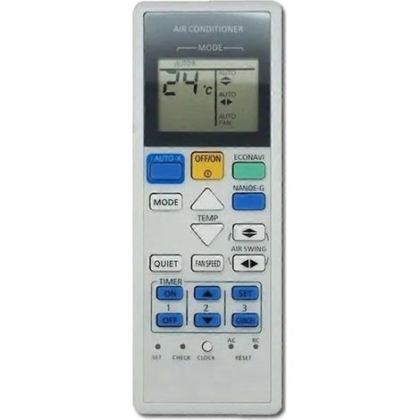 A75C4406 Fernbedienung für Klimaanlage A75C4143 A75C4145 A75C4147 (1/5)