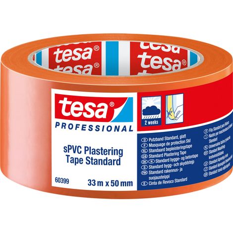 tesa SPVC 60399-00001-01 Putzband tesa® Professional Orange (L x B) 33 m x 50 mm 1 St. (1/2)