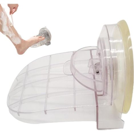 Repose-Pieds à Ventouse,Repose-Pieds pour Salle de Bain - Repose-Pieds pour Salle de Bain, -DOUche, Rasage, Aide aux Jambes, sans perçage, Accessoire de -DOUche à Domicile-DOU