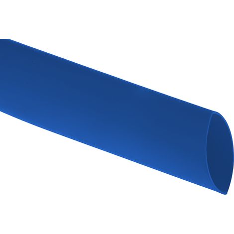 Gaine thermorétractable RS PRO, Dia. 9.5mm Bleu rétreint 2:1, 1.2m ( Prix pour Sachet de 1 )