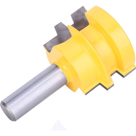 Fraise À Rainurer - 12 mm - Dents Hélicoïdales - Carbure De Tungstène - Pour Bois - Lot De 1 (1/5)