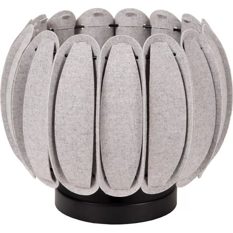 Lampada da tavolo moderna grigia Spencer E27 Lucide (1/5)