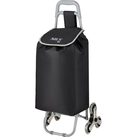 Chariot de courses 40 l noir pliable 221442430 (1/5)