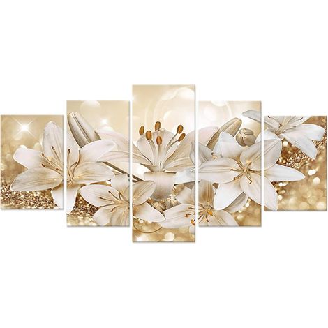 Canvas Painting - Sans Cadre - 5 Pièces - 20x30 20x40 20x50 Cm - Décoration Murale Intérieure Résidentielle Et Professionnelle (1/3)
