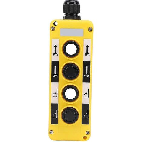 Interrupteur étanche IP65 pour hayon élévateur de voiture, poignée de commande de grue série COP, bouton-poussoir TNHA1-T481 (1/5)