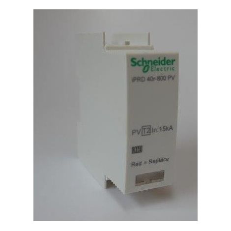 Cartouche C40-800PV 350Vcc 15-40kA signal optique pour parafoudre Acti9 iPRD 40r SCHNEIDER (1/2)
