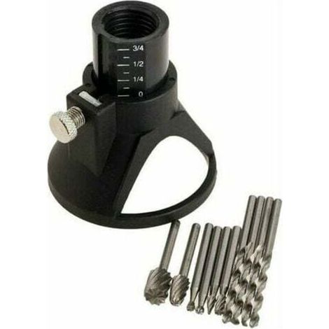 Multifunktionswerkzeug-Set , 11-teilig: Schneideleitern, Bohrer, präzise Schneideleiter für Dremel-kompatible Geräte (1/4)