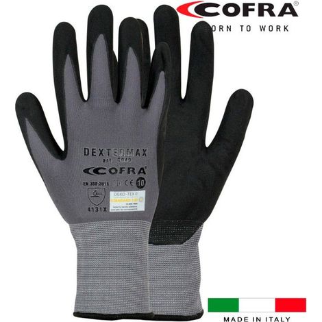 Nitril-Polyurethan-Handschuh Dextermax Größe 8 m Cofra