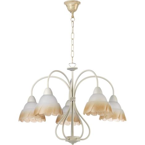 Lustre, Métal, Ivoire (1/3)