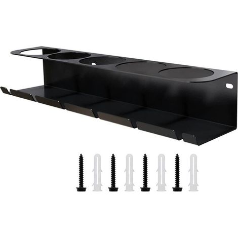 Étagères pour Bouteilles Pulvérisateurs, Mural pour Flacons Pulvérisateurs pour Bombes Aérosols et Organisateur d'Outils Électriques, Support d'Atelier