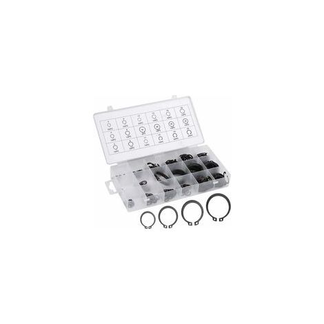 300Pcs 2Mm À 32Mm Assortiment Circlip Kit, Bestzy Coffret Circlips En Acier Inoxydable E-Clip Anneau De Retenue Externe Snap Kit Pour Anneau À Circlip (1/5)