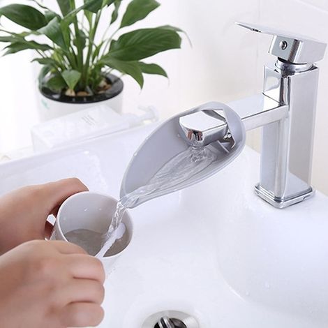 Extensión de grifo de dibujos animados para ayudar a los niños a lavarse las manos, herramienta de extensión para fregadero, accesorios de cocina y baño, extensión de grifo
