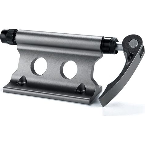 Support de fourche à dégagement rapide pour vélo, fourche avant en alliage d'aluminium, fixation pour pick-up, remorque/camion, montage vertical ou incliné (1/5)