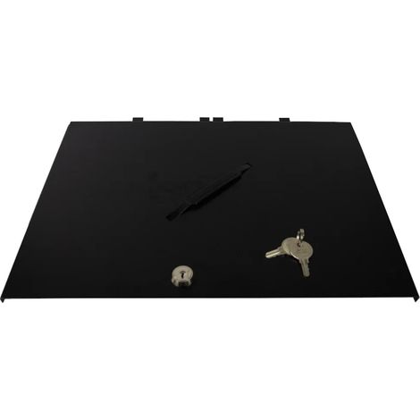 Couvercle verrouillable noir IT-C41 pour insertion de billets InsertTill-410-4 (1/5)