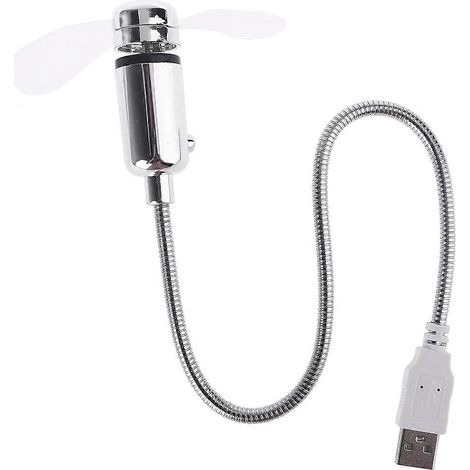 Mobiler Mini-USB-Tischventilator mit flexiblem Hals, tragbarer Tischventilator für Zuhause