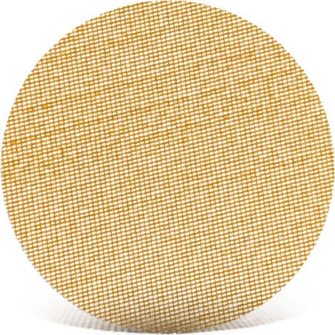 MENZER Ultranet Grilles abrasives auto-agrippantes, 150 mm, p. Ponceuses excentriques, Corindon supérieur blanc (Lot de 25) G40