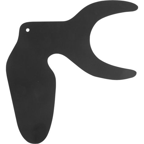 Plaque de fond noir oral pour photo dentaire, contraste palatal C-2B, accessoire de photographie dentaire, fond contrasté noir (1/5)