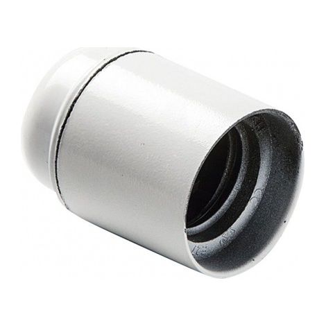 PORTALAMPARAS LISO E27 BLANCO DUOLEC - EHLIS