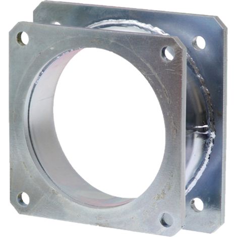Adaptateur de vanne à plaque de 8 pouces, galvanisé, pour citerne à lisier 0500180