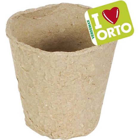 VASETTI TONDI BIODEGRADABILI 12PZ