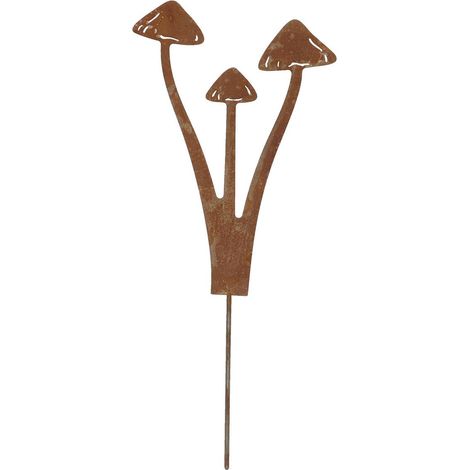 Funghi metallici su una cima alta 27 cm