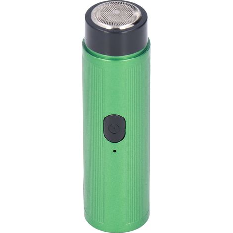 Mini rasoir électrique, portable, rechargeable, silencieux, 3,7 V, 2 W, facile à utiliser en voyage et à la maison, MenGreen (1/5)