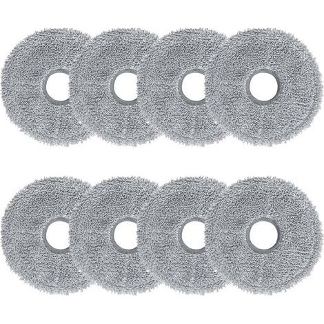Replacement Pads for Dreame L10 Ultra / L10S Pro / L10S Ultra / L10S Pro Ultra Heat / L10 Prime / L20 Ultra / L20 Ultra Complete / X40 Ultra / X30 Ultra Robot Vacuum Cleaner (8 Pack) (1/4)