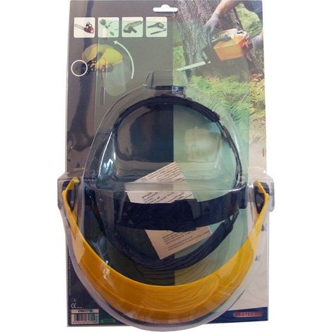Serre-tête Visor Débroussailleuse Protection Faciale Intégrale Réglable - Earline
