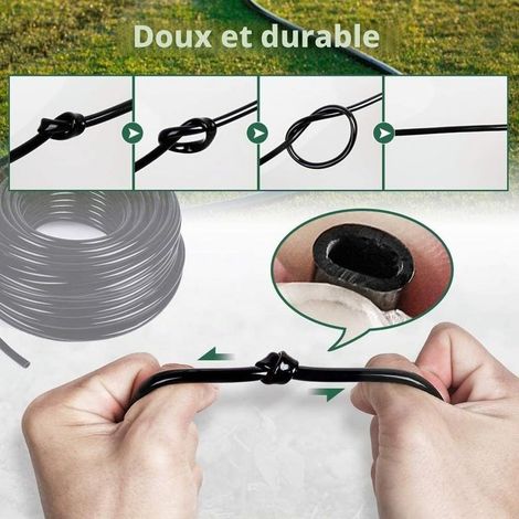 Hydrogarden Automatisches Bewässerungssystem mit 4 mm/7 mm Mikro-Bewässerungsrohren für Blumen, Pflanzen, Bonsai, Garten und Terrasse, 30 m (1/5)
