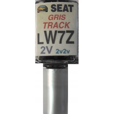 Reparación de arañazos de pintura para Seat LW7Z 2V gris track car 10 ML arasystem (1/5)