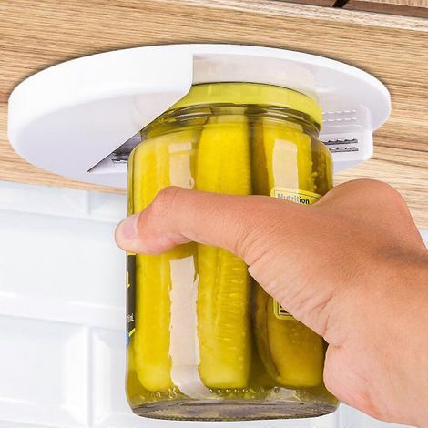 Ouvre-bouteille - Ouvre-bouteille rond - Ouvre-bouteille - Ouvre-bouteille en verre - Ouvre-bouchon - Boîte rotative (1/5)