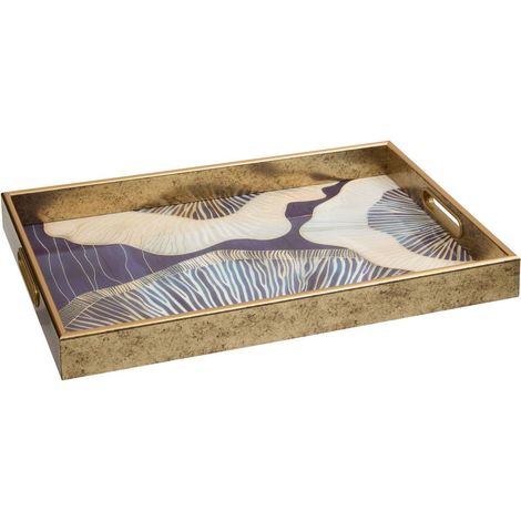 Vassoio rettangolare elya 43x30x4 cm - Atmosphera créateur d'intérieur