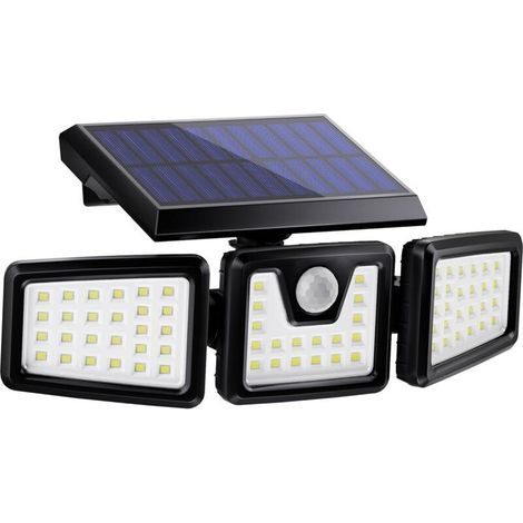 Projecteur solaire à 3 têtes avec détecteur de mouvement-Online Store (1/5)