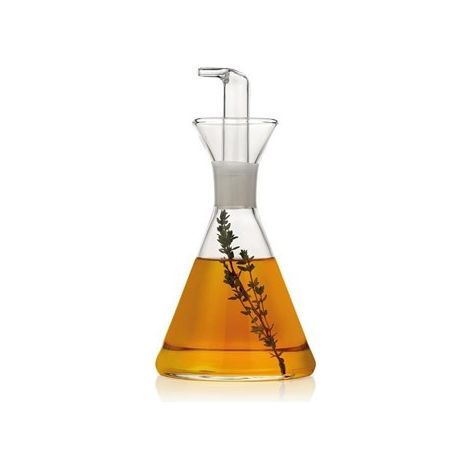 ACEITERA VIDRIO SOPLADO ANTIGOTEO/PTF 500 ML - CONICA 500P