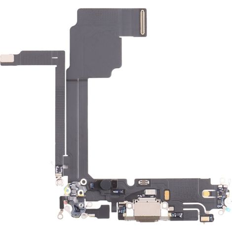 Câble flexible de port de charge d'origine iPhone 15 Pro Max - Couleur titane