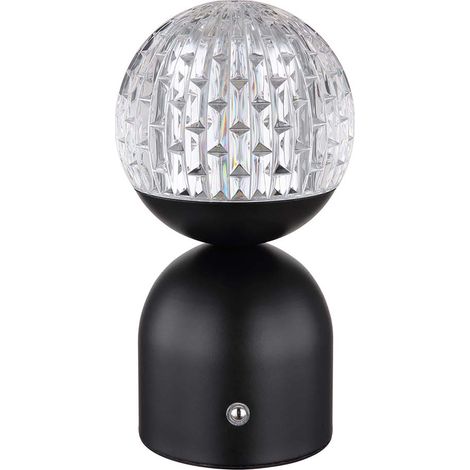 Lampe de table lampe d'appoint LED variateur tactile lampe de chambre table de chevet noir (1/5)