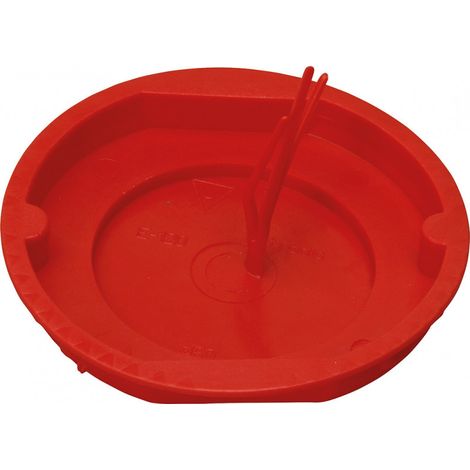 cajas de interruptores 60mm cubierta roja (Per 25)