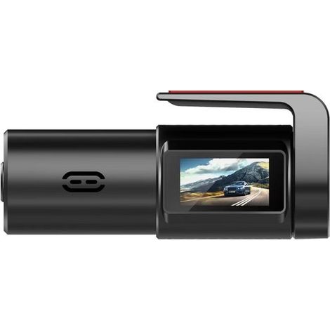 Dashcam Frontkamera Autokamera 1080p WLAN Autokamera Mit 0,96 Zoll Minidisplay Mit SD Karte Parküberwachung Nachtsicht 140° Weitwinkel App Steuer (1/5)
