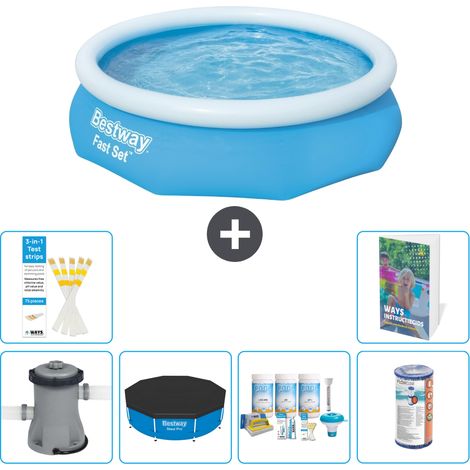 Bestway Fast Set Rund - 305x76 cm - 7-teilig S208 (1/5)