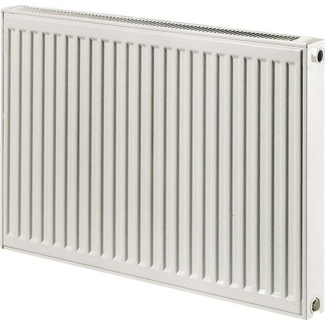 Henrad – Radiateur eau chaude en acier 4t 11h600x500 – Puissance 600W – Classe énergétique A – Pour chauffage central