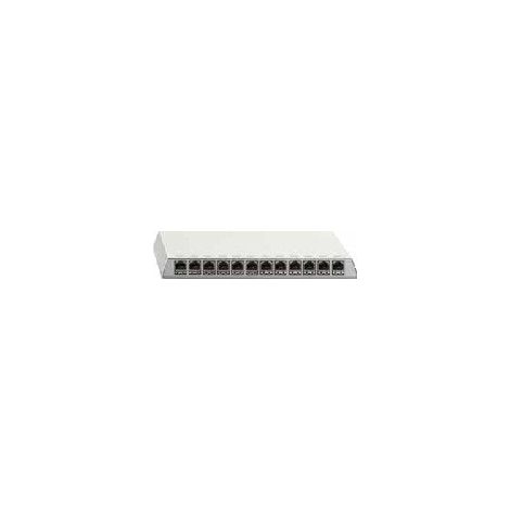 Patchpanel Rutenbeck PP-Cat.6A iso-12 Ap rw 12 RJ45 Buchsen 10 Gbit (1/2)