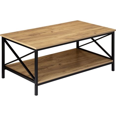 Rustikaler Couchtisch von HERNING CRAFT