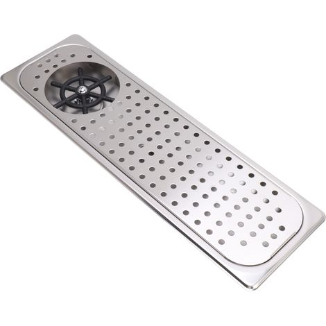 Rince-verres en acier inoxydable 304 pour lave-vaisselle, lave-verres et pichets, nettoyeur haute pression avec tuyau de vidange, idéal pour bars et cafés. Couleur : inox B. (1/5)