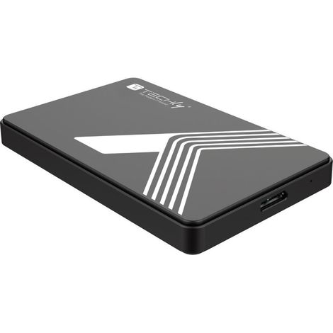 Techly I-CASE USB3-SL25TY Speicherlaufwerksgehäuse HDD / SSD-Gehäuse Schwarz 2.5" (1/3)