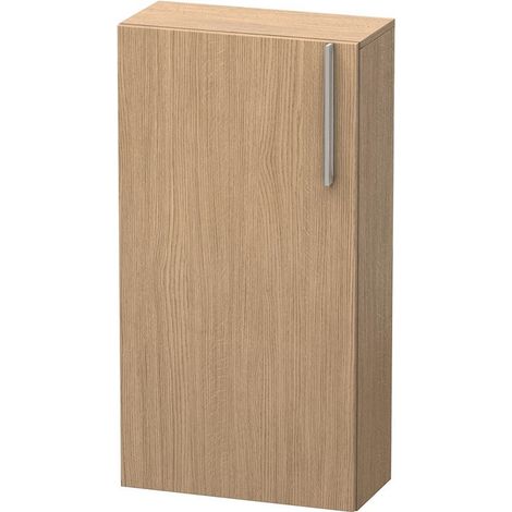 Duravit Vero Armadio semi-alto, 1155, cerniera dell'anta sinistra, 500 mm, Colore (anteriore/corpo): Rovere europeo Decorazione quercia - VE1155L5252