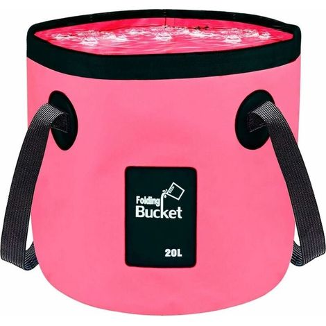 Seau à Eau Pliable 20L, Bassin de Lavage Peu encombrant Conteneur de Stockage d'eau Pliable Seau de Camping Pliable pour Les Voyages en Plein air Randonnée Pêche Jardinage Lavage de Voiture (1/5)