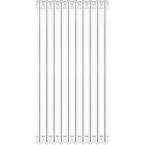 RADIATORE TUBOLARE IN ACCIAIO 4 COLONNE SCOMPONIBILE MOD.660 10 Elementi