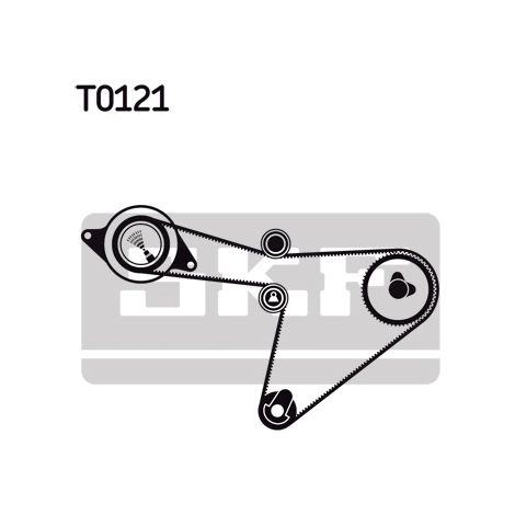 Kit de courroie crantée SKF VKMA 97506 DAIHATSU 13504-87301-000 13505-87303-000