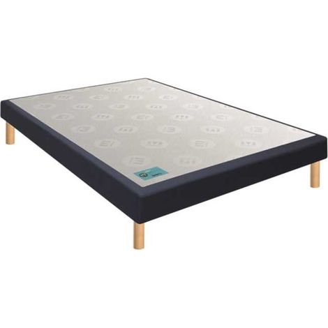 Sommier Merinos STYLO Bleu Nuit 160x200